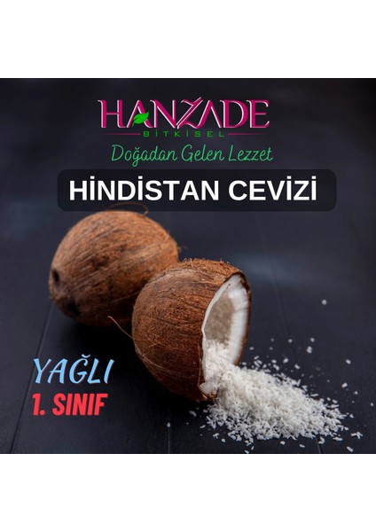 Hindistan Cevizi Iri Taneli 100 gr - Yağı Alınmamış Tam Yağlı