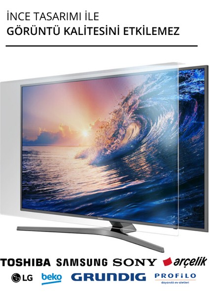 Imalattan Satış 55 Inç 140 Ekran Tv Ekran Koruyucu Tüm Modellerle Uyumlu indirimleri