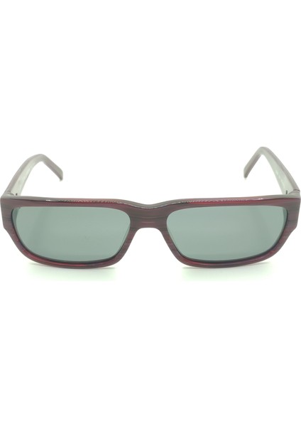 Pembe Desenli Kemik Polarize Retro CS007 C17 Kadın Güneş Gözlüğü