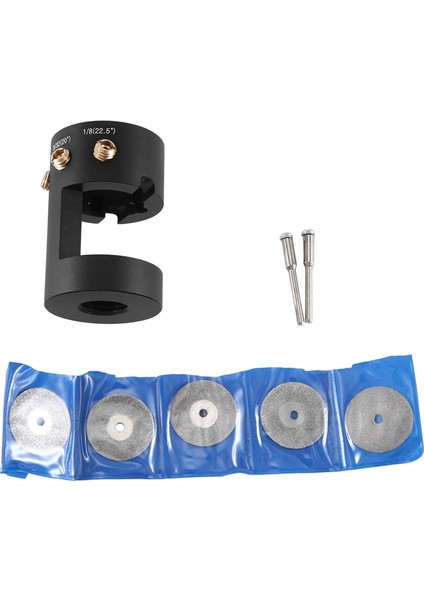 Tungsten Elektrot Bileyici Öğütücü Kafası Tıg Kaynak Aleti, Kesme Yuvası Çok Açılı ve Amp, Ofsetler, Yatay Delik (Yurt Dışından)