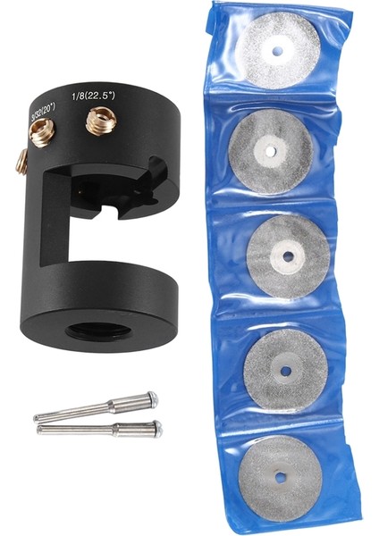 Tungsten Elektrot Bileyici Öğütücü Kafası Tıg Kaynak Aleti, Kesme Yuvası Çok Açılı ve Amp, Ofsetler, Yatay Delik (Yurt Dışından)
