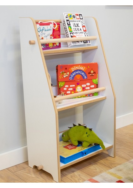Montessori Çocuk Odası Eğitici Kitaplı 54 cm