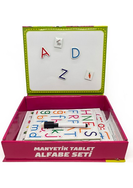 Manyetik Tablet Alfabe Seti & Yazı Tahtası