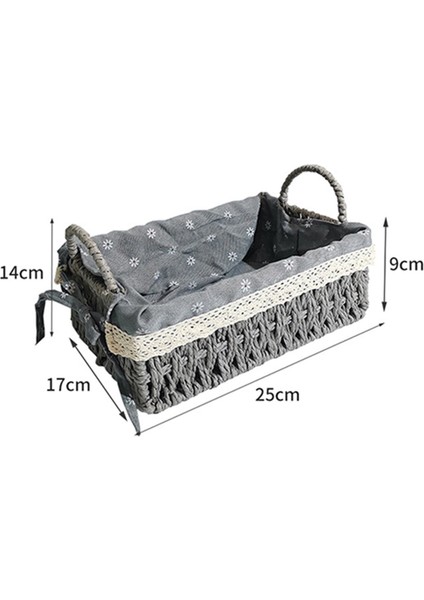 Çok Amaçlı Rattan Depolama Sepeti Oturma Odası Üstü Orta Için Dekoratif Sepetler (Yurt Dışından) fiyatları