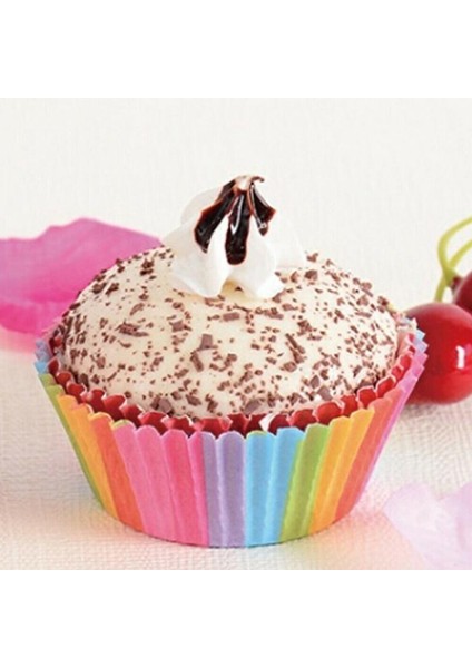 50 Paket Cupcake Muffin Kutuları Kağı Çikolata Tutucular Dıy C-Çok (Yurt Dışından)