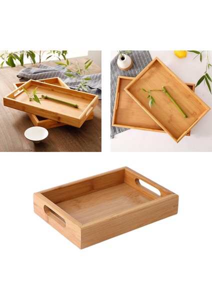 Amaçlı, Ev Dekorasyonu Için Dikdörtgen - 37 x 26 x 2,6 cm 35X22X4CM Ahşap3 (Yurt Dışından) fırsatları