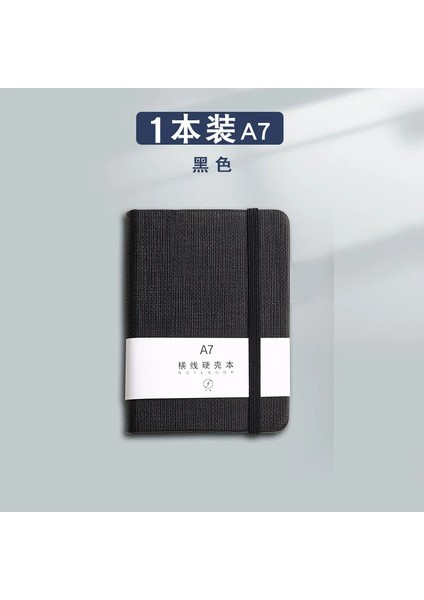 Cicibears 1 Adet A7 Mini Defter - Siyah (Yurt Dışından)