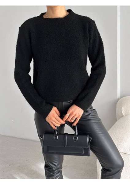 Havlu Basic Kadın Triko Kazak