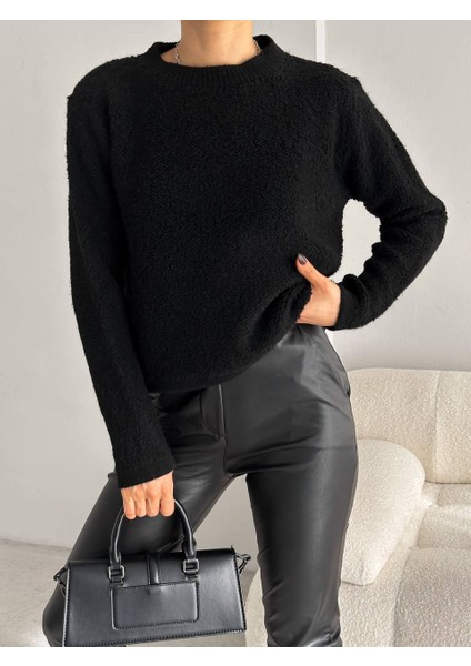 Havlu Basic Kadın Triko Kazak modelleri