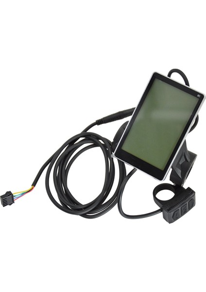 E-Bisiklet Gaz Hızını Düzenleyen Ekran Elektrikli Bisiklet Araba Scooter Su Geçirmez 5 Çekirdekli LCD Ekran Paneli (Yurt Dışından)