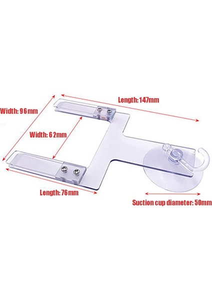 2 Adet Anti-Kırılma Klip Manuel LCD Pcp Klip Oc Cam Klip Manuel Ayar Aracı Tek/çift Kelepçe (Yurt Dışından) modelleri