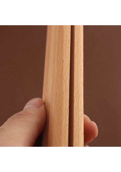 Deri Aracı Cilalı Ahşap Kelepçe El-Yan Yağlı Ahşap Klip Tedavisi Dıy Deri El Sanatları Aracı Uzunluğu 37.5 cm (Yurt Dışından)