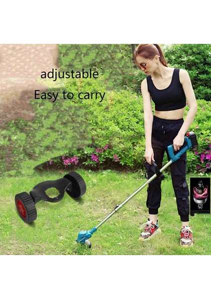 Çim Biçme Makinesi Aksesuarlarının Yardımcı Tekerleği Çıkarılabilir Evrensel Çim Biçme Makinesi Tekerleği Iş Verimliliğini Artırabilir (Yurt Dışından) fırsatları