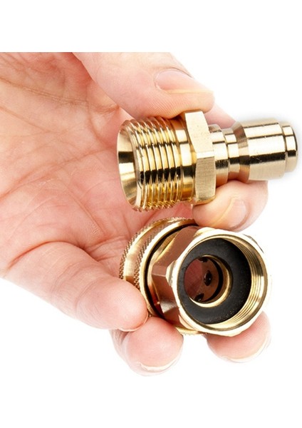 1 Çift M22 Adaptör Hızlı Bağlantı Çıkışı Yüksek Basınçlı Temizleme Makinesinin Hızlı Redüktör Bağlantısı (Yurt Dışından)