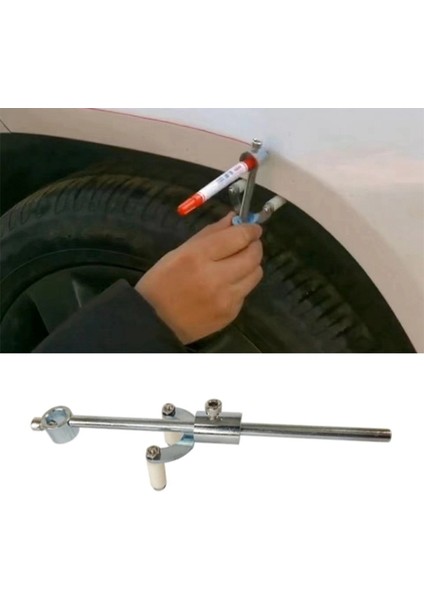 Otomatik Tekerlek Kaş Scriber Sac Metal Girinti Onarım Aracı Boya Kaburga Hattı Veri Kurtarma Paralel Scribe Artefakt (Yurt Dışından)