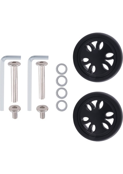 50MM X12MM Bagaj Tekerlekleri Yedek Aşınmaya Dayanıklı Pu Teker Bavul Yedek Tekerlekler Bagaj Yedek Tekerlekler (Yurt Dışından)