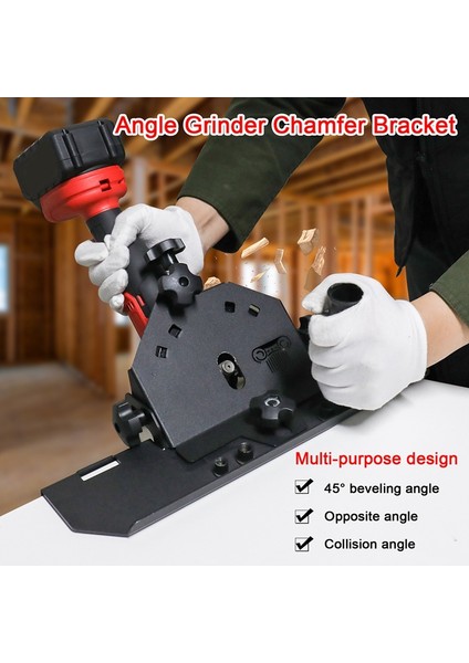Alüminyum Alaşımlı 125 Tip Açı Öğütücü Pah Braketi Vida Kurulumu Çok Fonksiyonlu 45° Pah Kiremit Aracı (Yurt Dışından) fiyatları