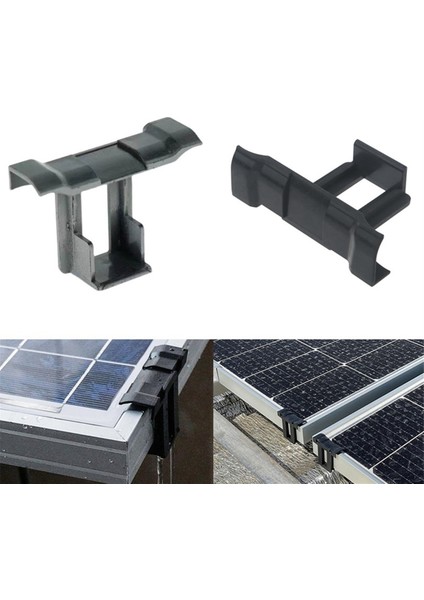 30 Adet Güneş Paneli Çerçeveleri Su Tahliyeli Klip Kalınlığı 35MM Pv Paneller Otomatik Olarak Durgun Su Tozunu Kaldırmak Dış Ortam Aracı (Yurt Dışından)