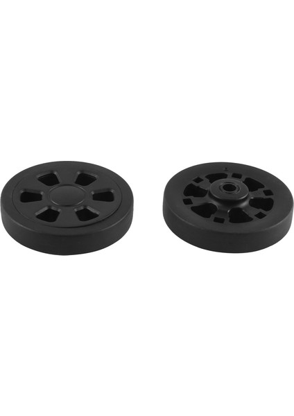 60MM x 12MM Bagaj Tekerlekleri Yedek Aşınmaya Dayanıklı Çevre Koruma Pu Bavul Yedek Tekerlekler Siyah Çifti (Yurt Dışından) fiyatları