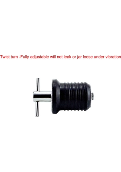 T Saplı Tahliye Tapası Twist Deniz Tahliye Tapası Pirinç Saplı Lastik Tapa Deniz Bağlantı Parçaları, 34X28MM (Yurt Dışından)