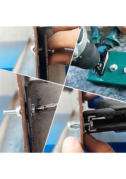 Genişletme Vidası Petal Somun, x 20 Petal Şekli Metal Somun Kriko Somunları Içi Boş Duvar Için Petal Demir Plastik Ince Metal Ince A (Yurt Dışından)