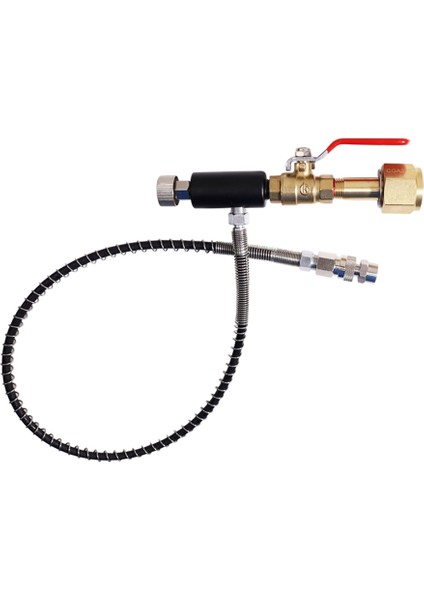 Co2 Dolum Dolum Adaptörü Dönüştürücüsü Krem Şanti Silindirine Bağlanır, CGA320'DEN M11X1'E (Yurt Dışından)