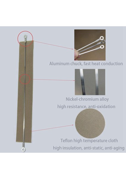 10 Paket 12 Inç Kapatıcı Yedek Elemanları Kavrama 300 mm x 2 mm ve Ptfe Bantlar, 12 Inç Isı Yalıtıcılar Için (Yurt Dışından) modelleri