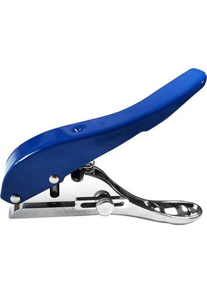 Manuel Kenar Bandı Zımba Pense 8mm Delik Kart Delme Aracı Plastik Levha Fotoğraf Kağıdı Pvc Abs Açıcı Tırnak Deliği Pense (Yurt Dışından)