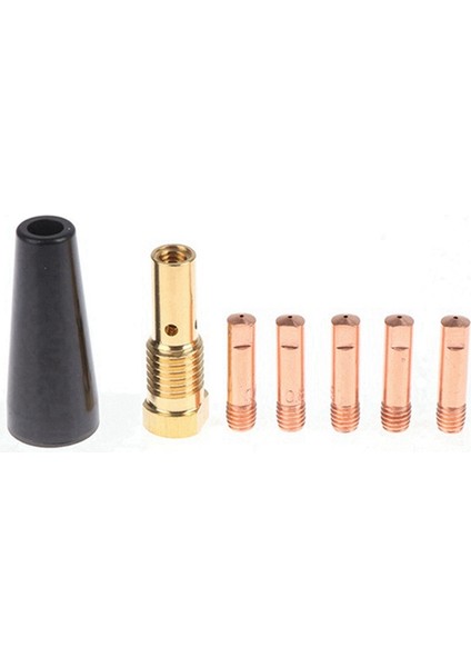15 Adet Mıg Kaynak Kiti Akı Çekirdek Gazsız Meme 0.9mm Pirinç Kaynak Ipuçları Yedek Mıg Kaynakçı Aksesuarları (Yurt Dışından)
