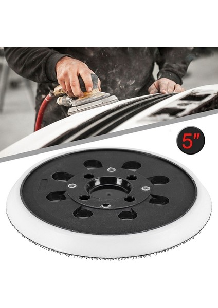 5 Inç 125MM Destek Pedi Zımpara Pedi PEX300AE PEX400AE Elektrikli Parlatma Diski Destek Pedi Zımpara Pedi (Yurt Dışından)