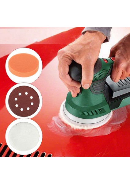 5 Inç 125MM Destek Pedi Zımpara Pedi PEX300AE PEX400AE Elektrikli Parlatma Diski Destek Pedi Zımpara Pedi (Yurt Dışından)