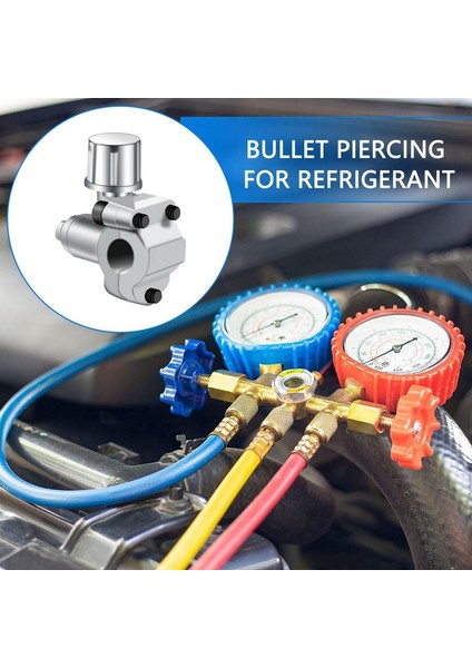 10 Paket Bpv-31 Delici Vana Hattı Musluk Vanası Kitleri Klimalar Için Ayarlanabilir Hvac 1/4 Inç, 5/16 Inç, 3/8 Inç Boru (Yurt Dışından)