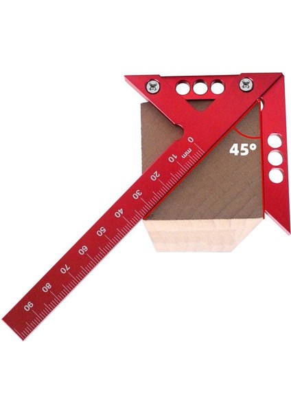Merkezi Bulucu Ağaç Işleme Kare 45/90 Derece Sağ Açı Çizgi Ölçer Merkezi Scribe Marangoz Cetvel Ahşap Ölçme Aracı (Yurt Dışından) fırsatları
