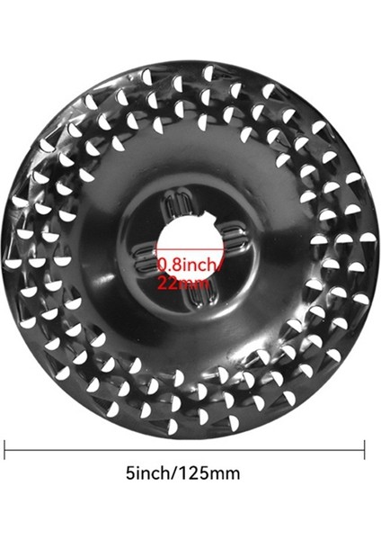 Öğütücü Tekerlek Disk Ahşap Şekillendirme Tekerlek Taşlama Diskleri Açı Öğütücüler Için Ağaç Işleme Zımpara Döner Aşındırıcı Alet, B (Yurt Dışından)