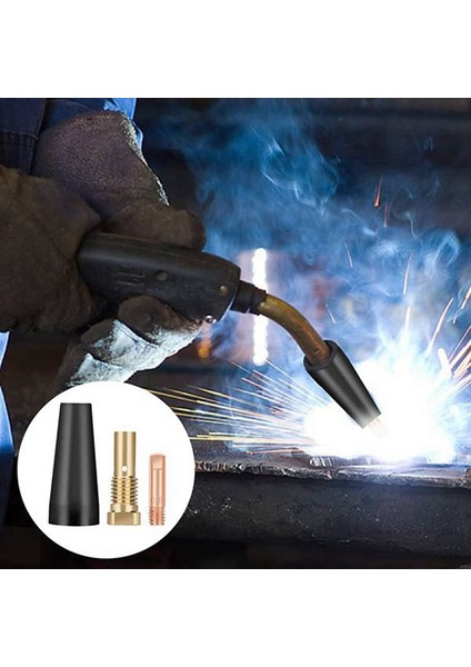 Adet/takım Gazsız Nozul Ipuçları FC90 Akı Özlü Tel Besleme 0.8mm FC90 Mıg Kaynakçı Kaynak Araçları (Yurt Dışından)