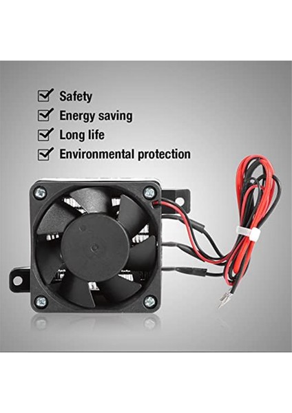 Ptc Fan Isıtıcı, Termostatik Seramik Hızlı Isıtma Hava Nem Alma Dc Fan Isıtıcı Dıy Aksesuarları (24V 200W) (Yurt Dışından)