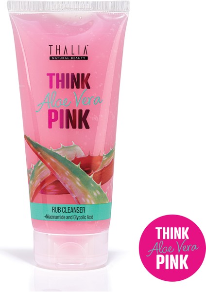 Pink Aloe Vera Özlü Nemlendirici & Canlandırıcı Yüz Peeling Jel 200 ml