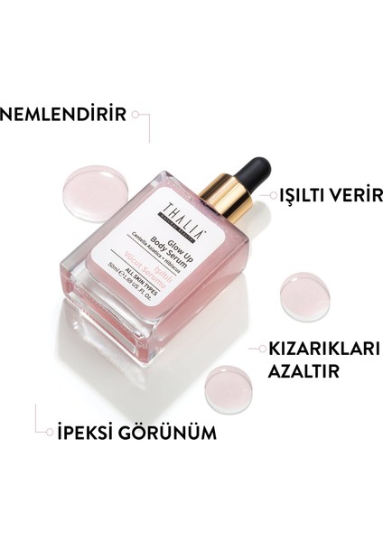 Işıltılı & Nemlendirici Etkili  Vücut Serumu 50ML