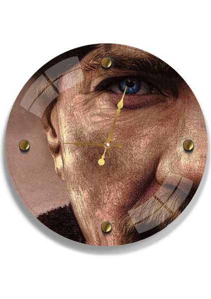 Atatürk Cam Saat - 40 cm