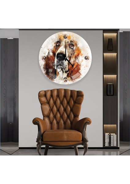Şirin Köpek Cam Saat - 40 cm modelleri