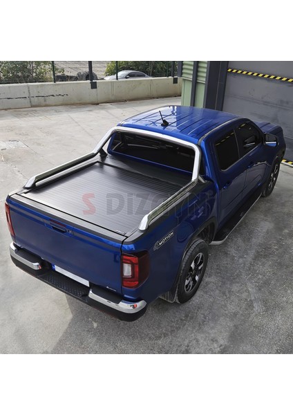 Vw Amarok 2 S-Back Sürgülü Kapak Siyah V1 Oem Stil 2023 Üzeri