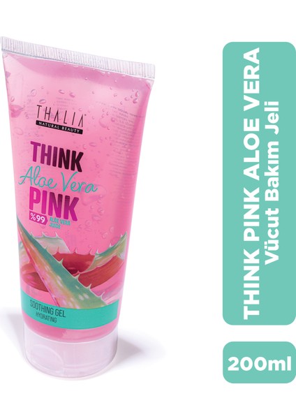 %99 Pink Aloe Vera Özlü Yatıştırmaya & Rahatlatmaya Yardımcı Vücut Bakım Jeli 200ML fiyatları