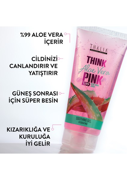 %99 Pink Aloe Vera Özlü Yatıştırmaya & Rahatlatmaya Yardımcı Vücut Bakım Jeli 200ML modelleri