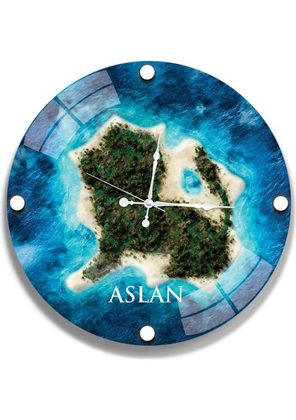 Aslan Cam Saat - 60 cm fiyatları