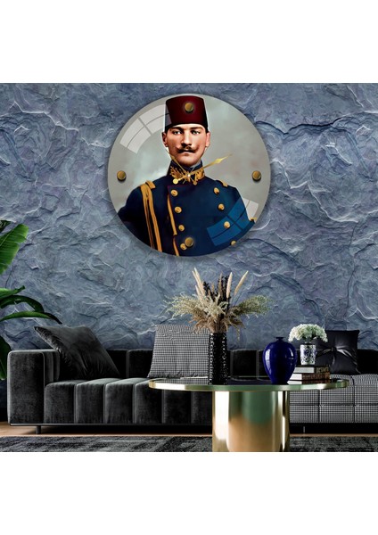 Atatürk Cam Saat - 60 cm modelleri