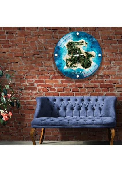 Oğlak Cam Saat - 40 cm fiyatları