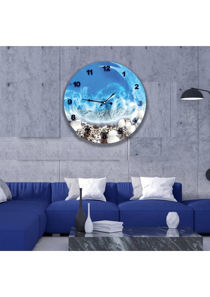 Kumsal Deniz Cam Saat - 60 cm modelleri