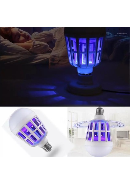 Sinek Kovucu Sivrisinek Öldürücü LED Lamba Ampul 9WATT