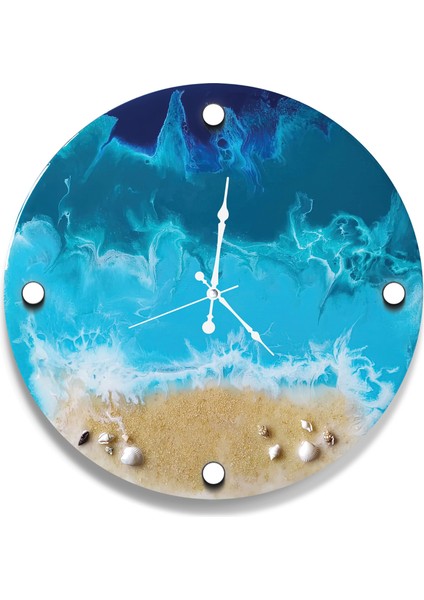 Kumsal Deniz Cam Saat - 60 cm fiyatları