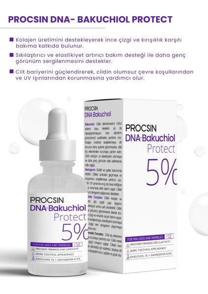 Procsın Dna - Bakuchiol Sıkılaştırıcı Serum 30 ml